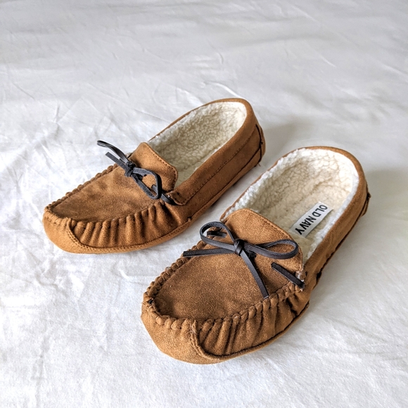 old navy moccasin slippers
